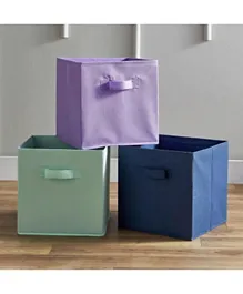 HomeBox Playland Candice Fabric Storage Box Set - 3 Pieces