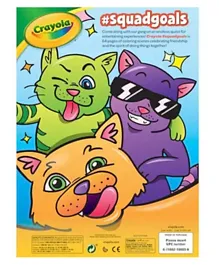 Crayola Squad Goals Colouring Book - 64 Pages