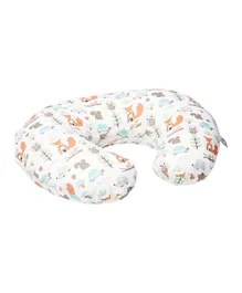 Chicco Boppy Pillow With Cotton Slipcover - Modern woodland