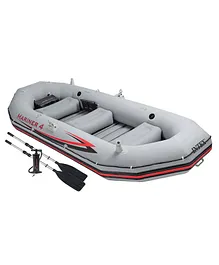 Intex Mariner 4 Boat Set  - Grey