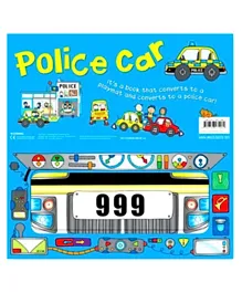 Convertible Police Car Playmat - 7 Panels