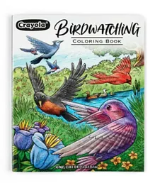 Bird Watching Coloring Book - English