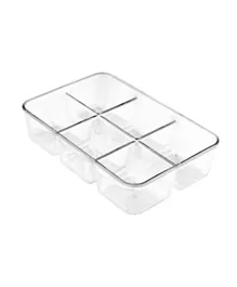 Interdesign Linus Pack Place with Dividers - Transparent