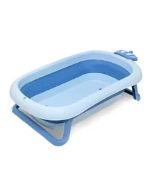 نورتور - حوض استحمام قابل للطي - أزرق