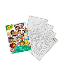 Colors of the World Coloring Book - 48 Pages