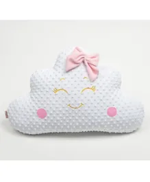 Monnet Baby Smile Crib Cloud Bedding Pillow - Pink