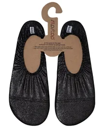 Slipstop Gloss Adults Anti-Slip Shoes - Black