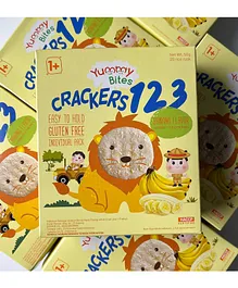 Yummy Bites Rice Cracker 123 Banana Flavor