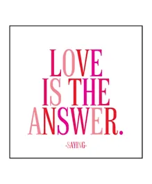 Quotable Magnets - Love Is The Answer