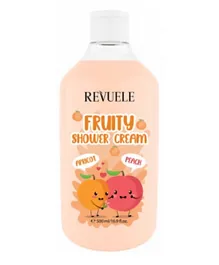 Revuele Fruity Shower Cream Peach And Apricot 500 ml