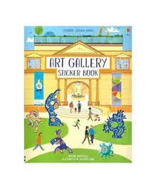 Art Gallery Sticker Book - English