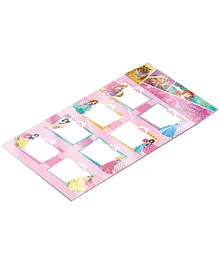 Disney Princess Name Label A4 Sheet Multicolor - Pack of 2