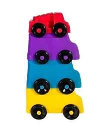 Cocomelon Fun Stacking Vehicles - 4 Pieces