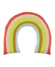 Meri Meri Knitted Rainbow Cushion