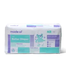 MADE OF Better Baby Diaper Size New Born - 36 Pieces