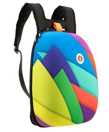 Zipit Shell Colorful Triangles Backpack - Multicolour