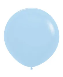 Sempertex Round Latex Balloons  Matte Blue - Pack of 2
