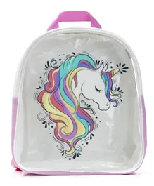 Eazy Kids Beauty Unicorn Backpack Multicolor - 11 Inches