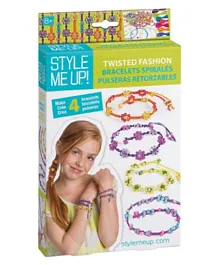 Style Me Up Twisted Fashion DIY Bracelet Kit - Multicolour