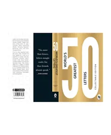 كتاب 50 من أعظم الرسائل في العالم - باللغة الإنجليزية