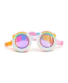 نظارة السباحة للأطفال بلينغ 20 بتصميم قوس قزح وأجواء إيجابية