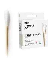The Humble Co. Cotton Swabs - Pack of 100