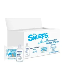 Smurfs Water Wipes & Vibrant Sanitizers - Value Pack