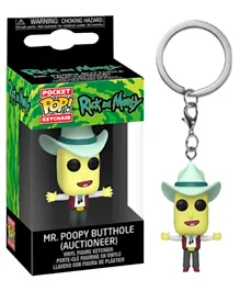 Funko Pocket Pop! Keychain Rick and Morty Mr. Poopy Butthole Action Figure - Multicolour