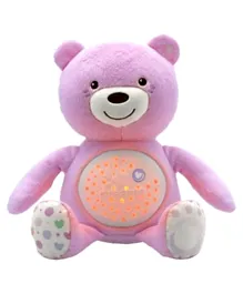 Chicco Plush Toy Bear Projector - Pink
