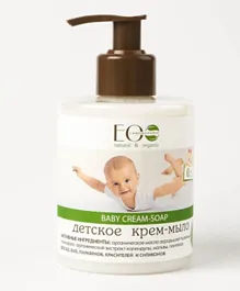 EO Laboratorie Natural & Organic Baby Cream Soap - 300ml