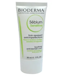 Bioderma Sebium Sensitive Soothing Care for Acne Prone Skin - 30ml