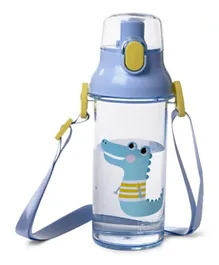 Fissman Water Plastic Bottle Blue - 450mL