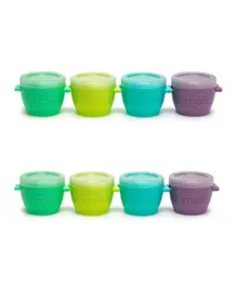 Melii Snap & Go Pods Containers Pack of 8  - 118mL
