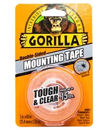Generic Gorilla Double Side Mounting Tape Tough & Clear - Transparent