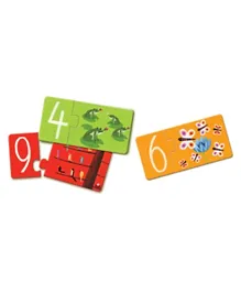 Djeco Number 10 Pack Puzzle - 20 Pieces