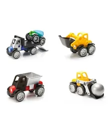 SmartMax Power Vehicles Mix A Magnetic Discovery Building Set - Multi Color