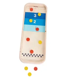 Plan toys Wooden 2 In 1 Shuffleboard Game - Multicolour