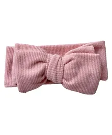 Baby Boss ME Cotton Headband Bow - Pink