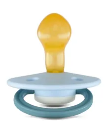 Rebael Fashion Natural Rubber Round Pacifier Size 2 -  Cold Pearly Snake