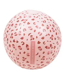 Swim Essentials Beachball - Pastel Pink Leopard