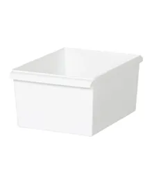 Like It Storage Container Slim Shallow - White