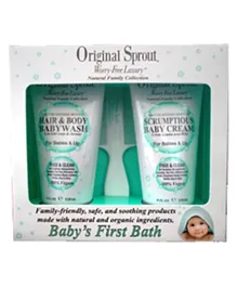 Original Sprout Babys First Bath Kit - 3 Pieces
