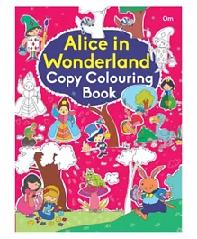 Alice in Wonderland Copy Coloring Book - 16 Pages