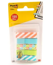 3M Post it Geo Collection Sticky Notes Pack of 5 - 100 Pieces