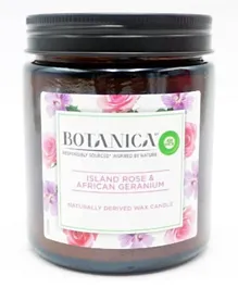 Air Wick Botanica Rose & African Geranium Scented Candle - 120g