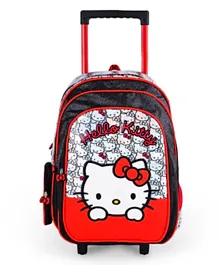 Sanrio Hello Kitty Brightening Your Day Trolley Backpack - 16 Inches