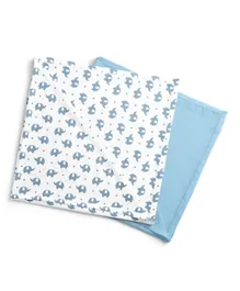 Moon Bamboo Muslin Elephant Print Swaddles - Pack of 2