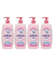 Cool & Cool Baby Milk Lotion  Pack of 4 - 500 ml