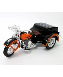 Maisto Die Cast 1: 18 Scale Harley Davidson Assorted Service Car Series 2001 FLHRD Road King Classic Pack of 1 - (Color may Vary)