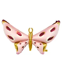 PartyDeco Foil Butterfly Balloon - Pink
